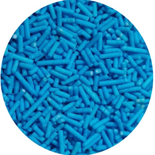 Dekoracja cukiernicza - pałeczki niebieskie 60g