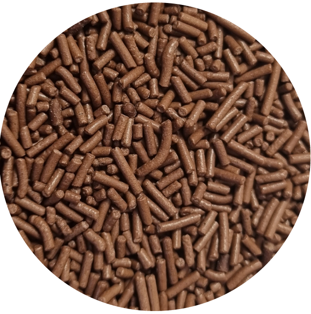 Dekoracja cukiernicza - pałeczki brązowe60g