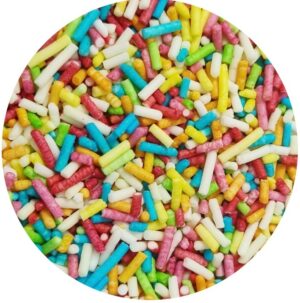 Dekoracja cukiernicza - pałeczki mix 60g