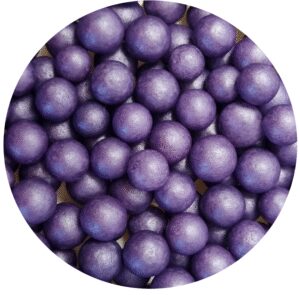Perełki perłowe 7mm fioletowe 60g