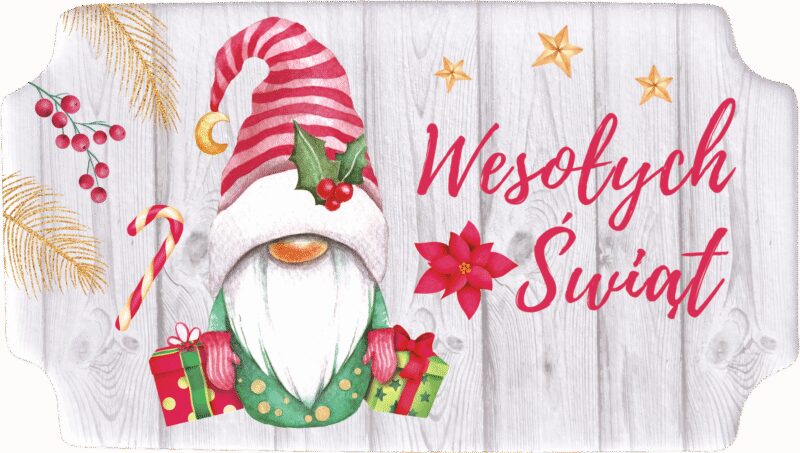 Tabliczka Świąteczna 10szt.