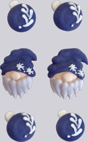 Zestaw dekoracji 6szt. Zestaw dekoracji 6szt.