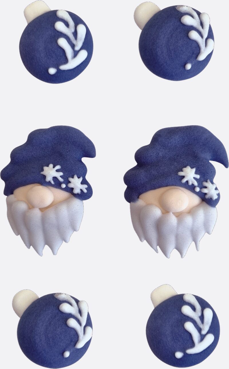 Zestaw dekoracji 6szt.