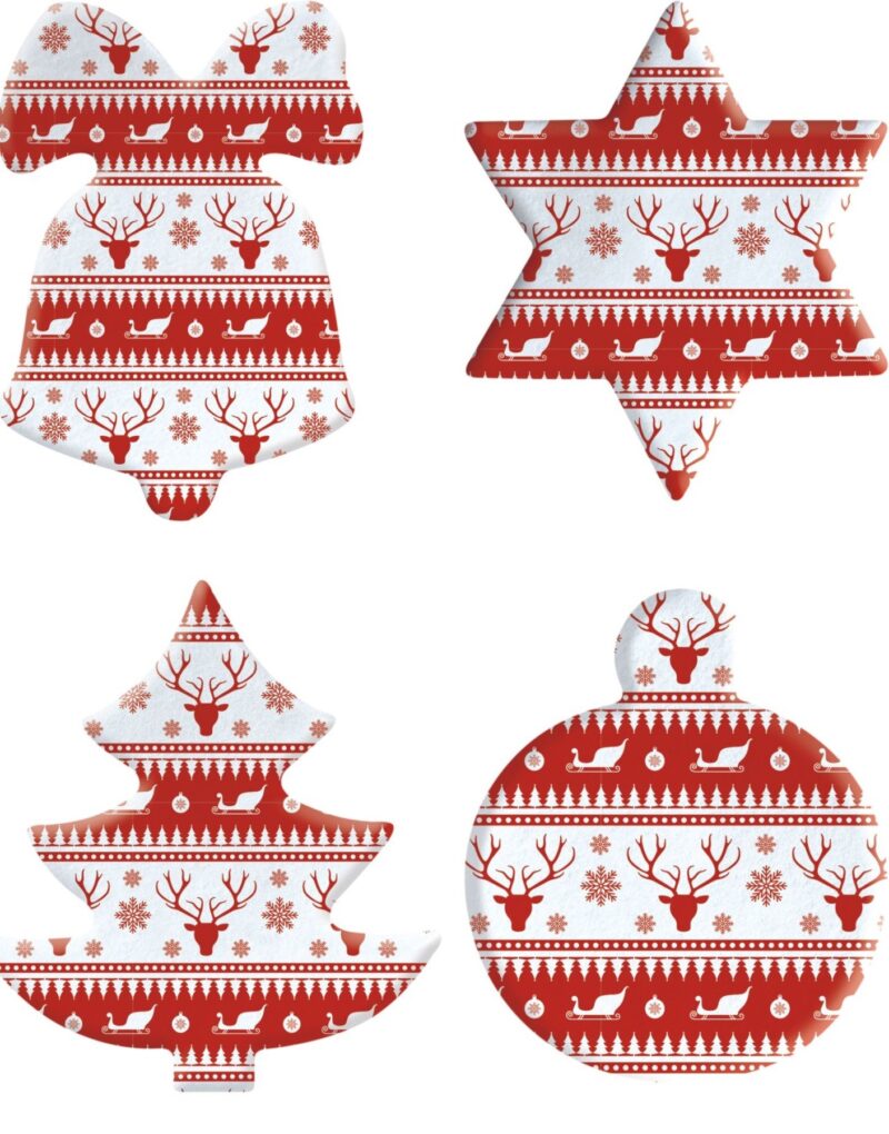 Mix Świąteczny z nadrukiem 20szt.