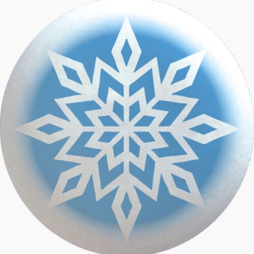 Beziki Świąteczne Φ3cm 12szt.