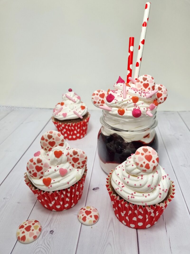 Beziki Walentynkowe - 12szt.