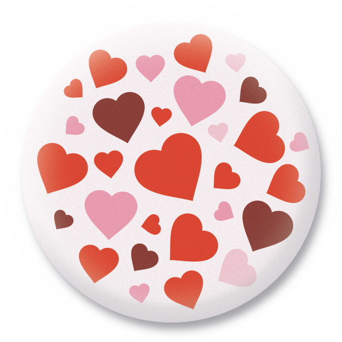 Beziki Walentynkowe - 12szt.