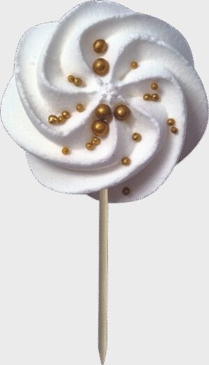 Beza na patyku 2szt.