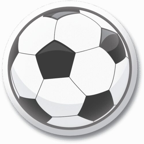 Bezik piłka nożna 12szt.