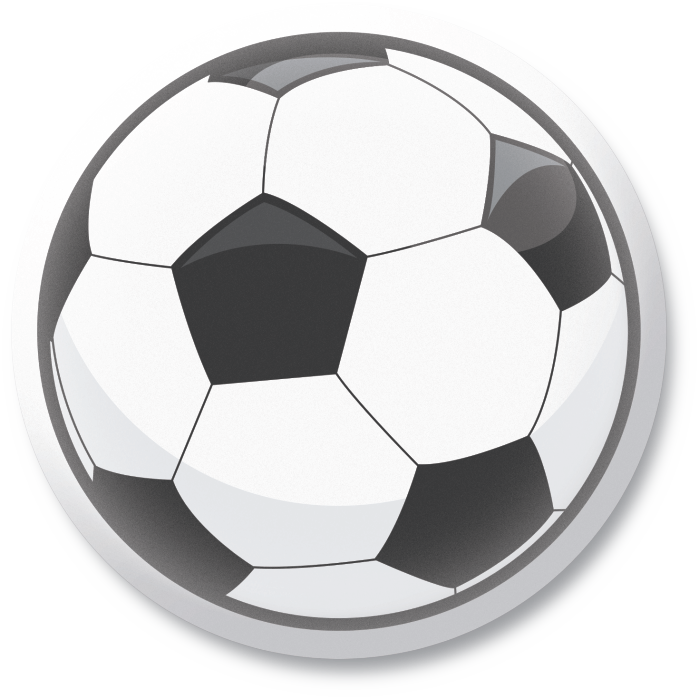 Bezik piłka nożna 12szt.