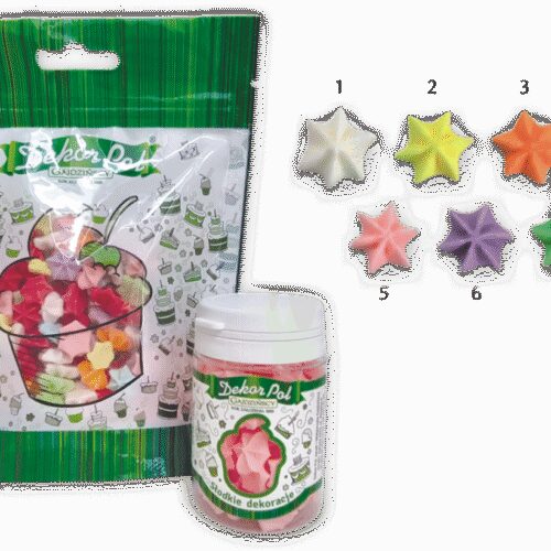 Posypka gwiazdki 350g *beziki