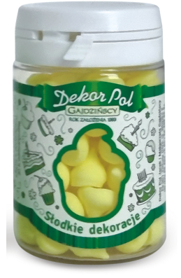 Beziki mini w słoiczku - żółte 25g