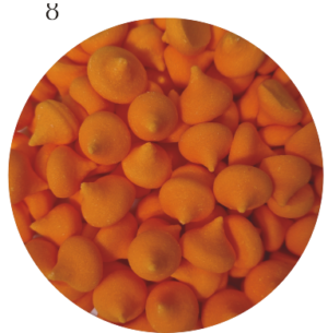 Beziki mini pomarańczowe 300g