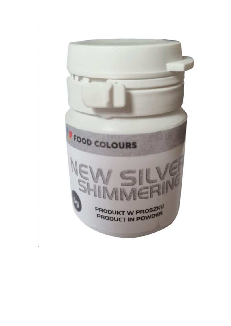 Barwnik w proszku new silver shimmering 6g