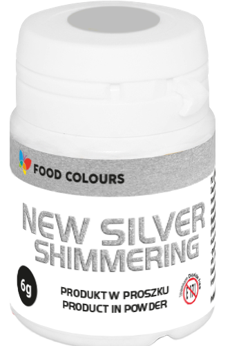 Barwnik w proszku new silver shimmering 6g
