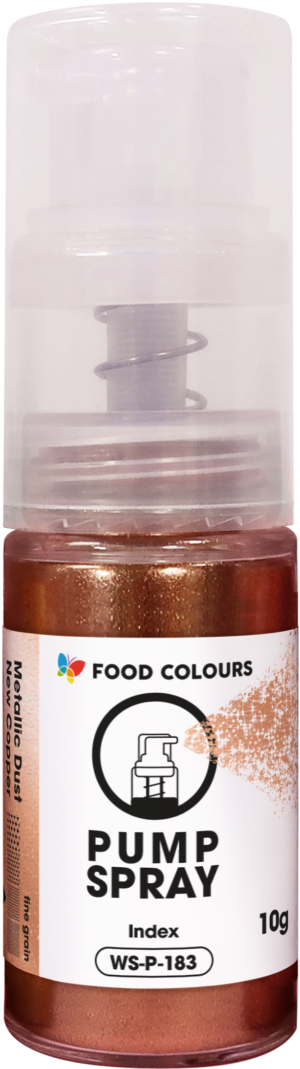 Spray do dekoracji - pyłek w pompce New Copper 5g