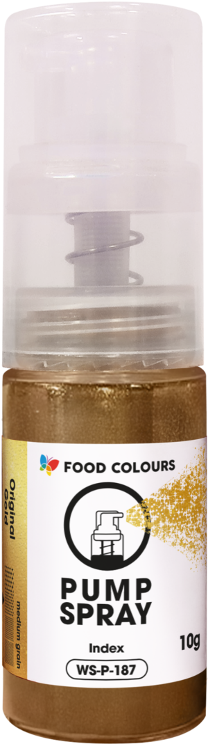 Spray do dekoracji - pyłek w pompce Original Gold 5g