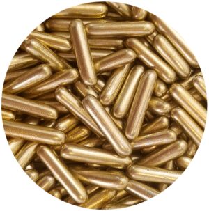 Macaroni cukrowe złote 1000g