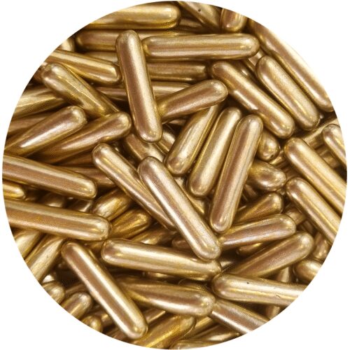 Macaroni cukrowe złote 1000g