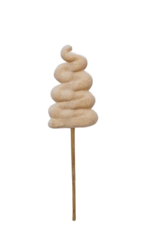 Beza choinka złota 2szt.