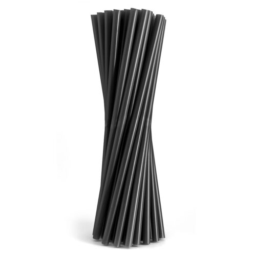 Rurki, wsporniki czarne 25szt.