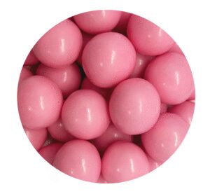 Kulki czekoladowe różowe 200g
