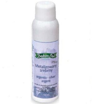 Spray metalizowany srebrny 150ml