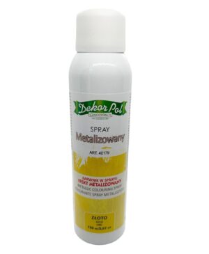 Spray metalizowany złoty 150ml