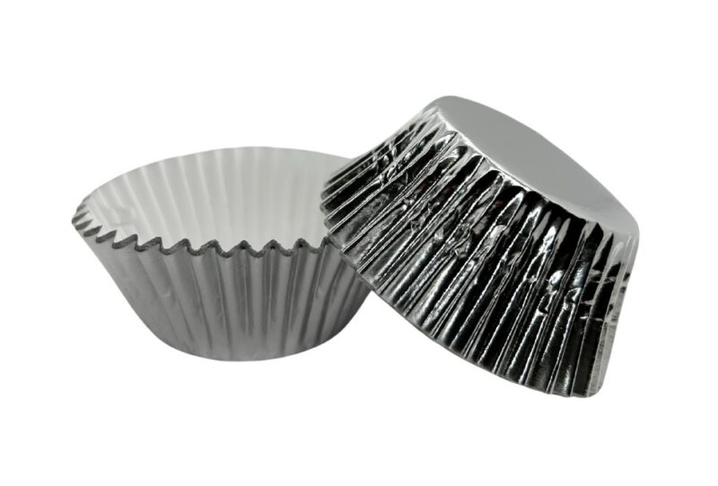 Papilotka srebrna 25szt.