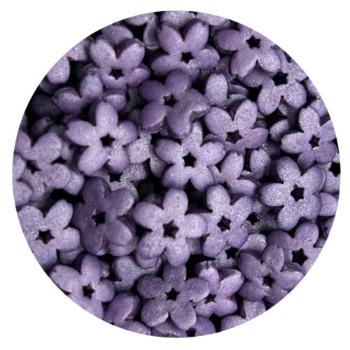 Konfetti Margarite Perłowe Fioletowe 200g