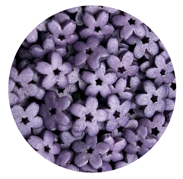 Konfetti Margarite Perłowe Fioletowe 800g
