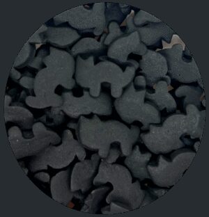 Konfetti Kot czarny perłowy 40g