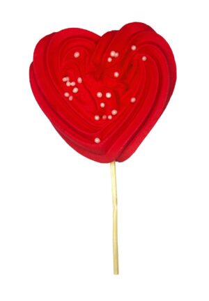 Beza serce czerwonev4szt.