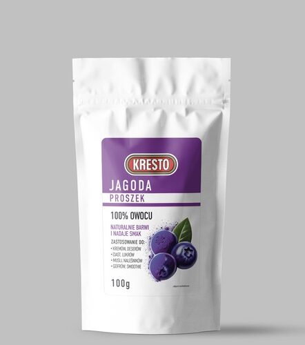 Jagoda proszek 100% owoców 100g