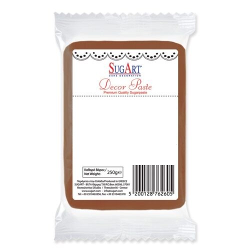 Masa cukrowa - Decor Paste - Brązowa 1kg