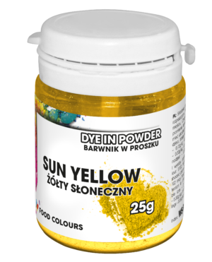 WS-P-004Barwnik w proszku żółty słoneczny