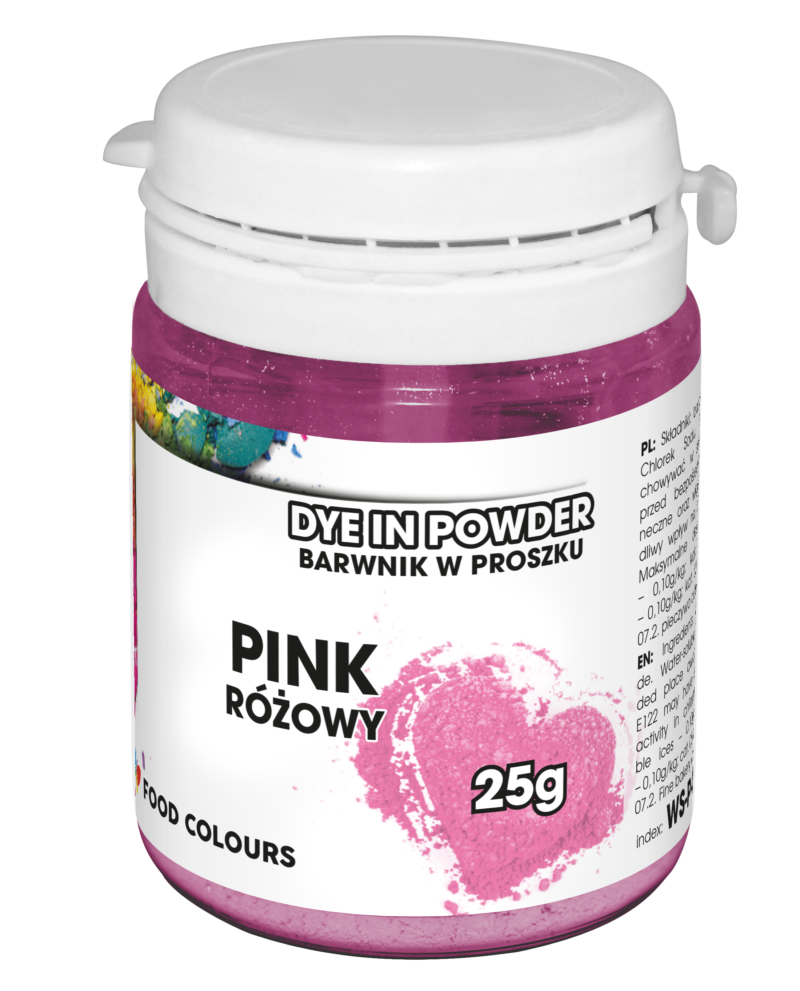 WS-P-036 Barwnik w proszku różowy