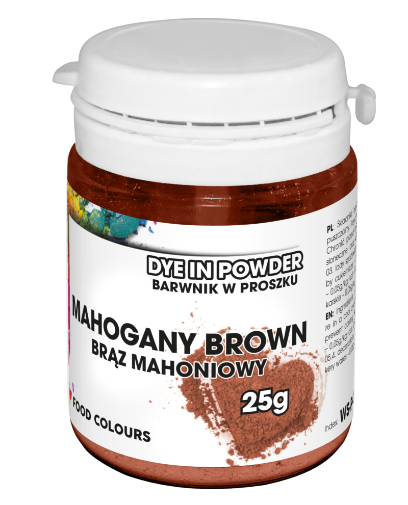 WS-P-072 Barwnik w proszku brązowy mahoniowy
