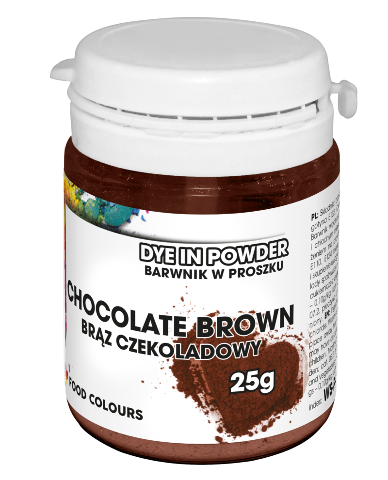 WS-P-076 Barwnik w proszku brązowy czekoladowy