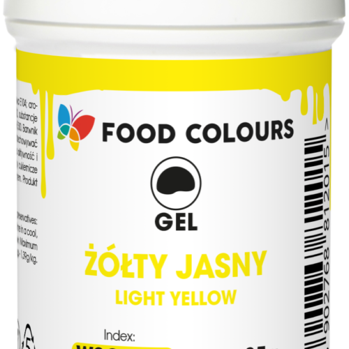 Barwnik w żelu żółty jasny