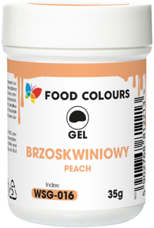 Barwnik w żelu brzoskwiniowy