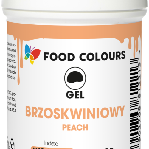Barwnik w żelu brzoskwiniowy