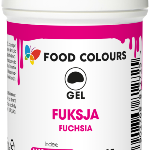 Barwnik w żelu fuksja