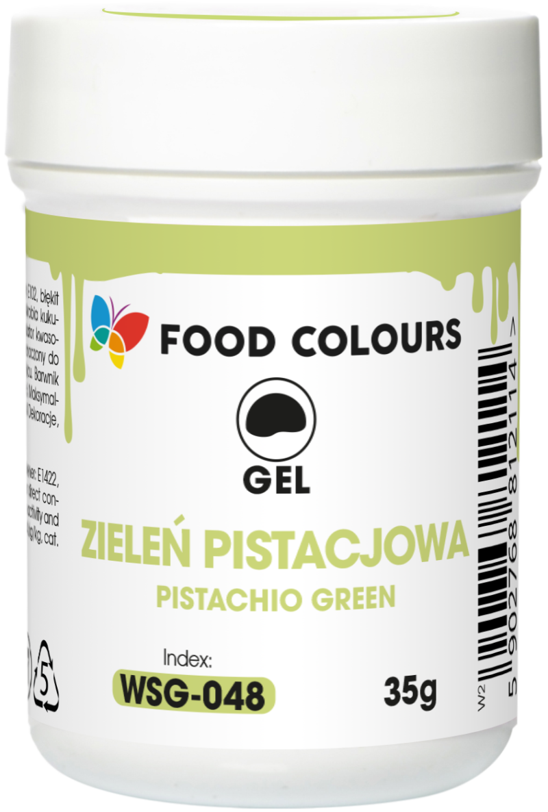 Barwnik w żelu zieleń pistacjowa