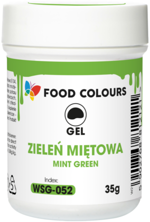 Barwnik w żelu zieleń miętowa