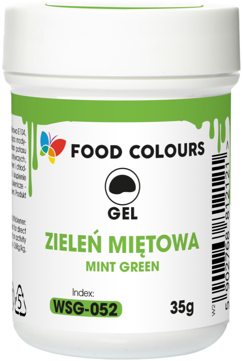 Barwnik w żelu zieleń miętowa