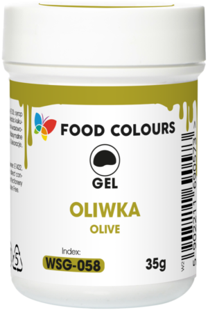 Barwnik w żelu oliwka