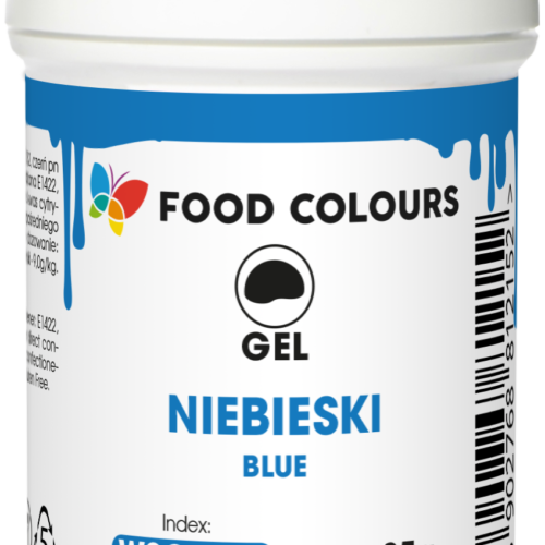 Barwnik w żelu niebieski
