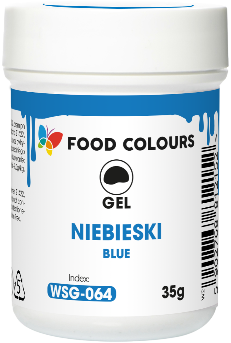 Barwnik w żelu niebieski