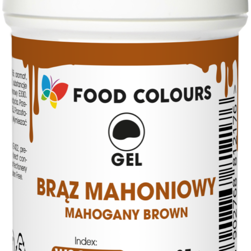 Barwnik w żelu brąz mahoniowy